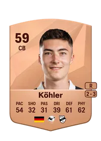 Tim Köhler Achat Credit FC 25