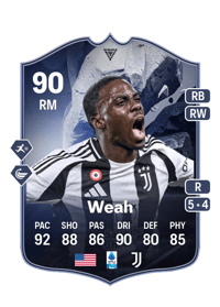 Timothy Weah EA FC 25 Coins