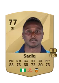 Umar Sadiq Credit FC25