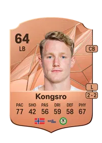 Vegard Kongsro FUT Crédit