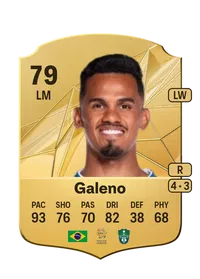 Wenderson Nascimento Galeno Monedas FIFA 25