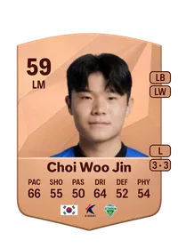 Woo Jin Choi FUT Crédit