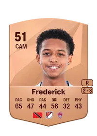 Wayne Frederick Crediti FC25