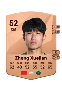 Xuejian Zheng Credit FC 25