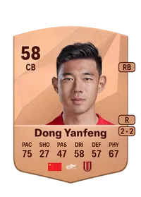 Yanfeng Dong Crediti FC25