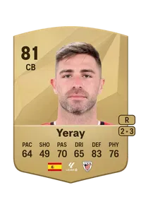 Yeray Álvarez López Credit FC25