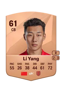 Yang Li Crediti Per FIFA