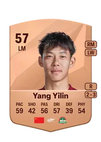 Yilin Yang Achat Credit FC 25