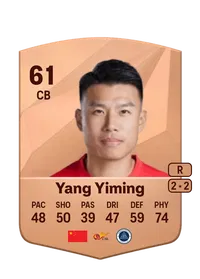 Yiming Yang Monedas FC 25