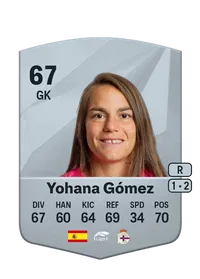 Yohana Gómez Camino FC25 Coins