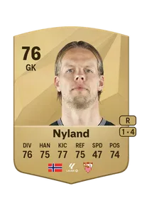 Ørjan Nyland Monedas FC 25