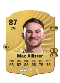 Alexis Mac Allister CreditFUT