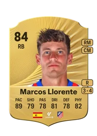 Marcos Llorente Moreno Monedas FC26