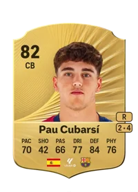 Pau Cubarsí Paredes Crédit FUT