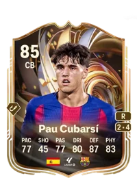 Pau Cubarsí Paredes Monedas FC26