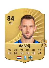 Stefan de Vrij CreditFUT